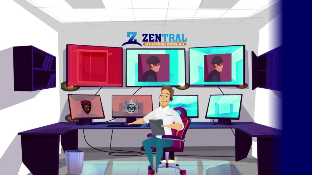 Motion Graphic – Zentral Security