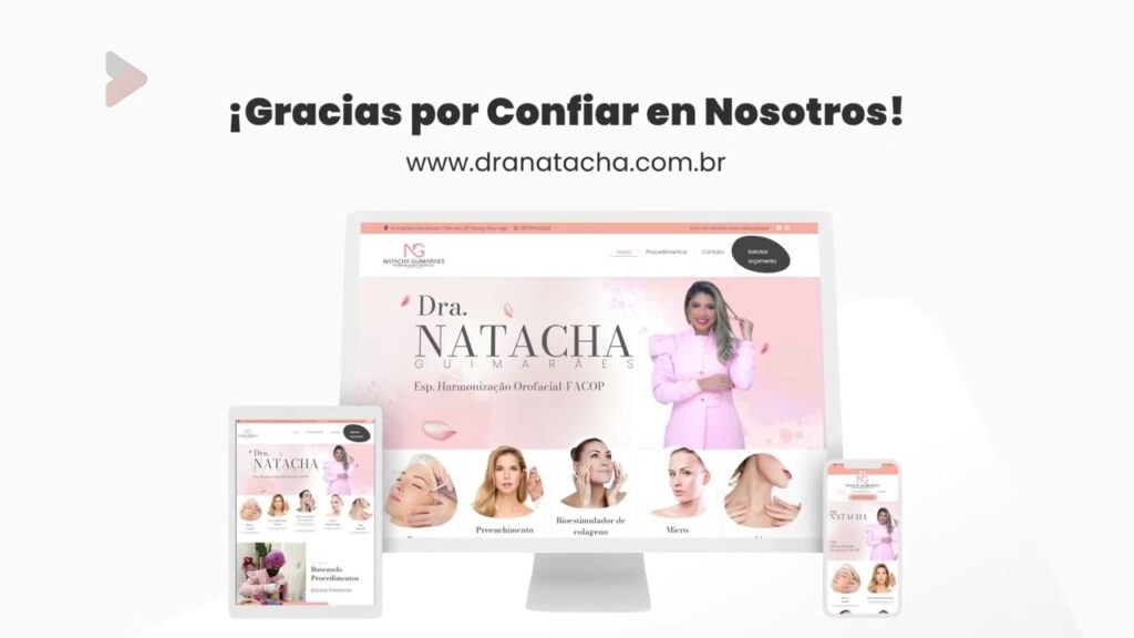 Sitio Web – Dra Natacha Guimaraes