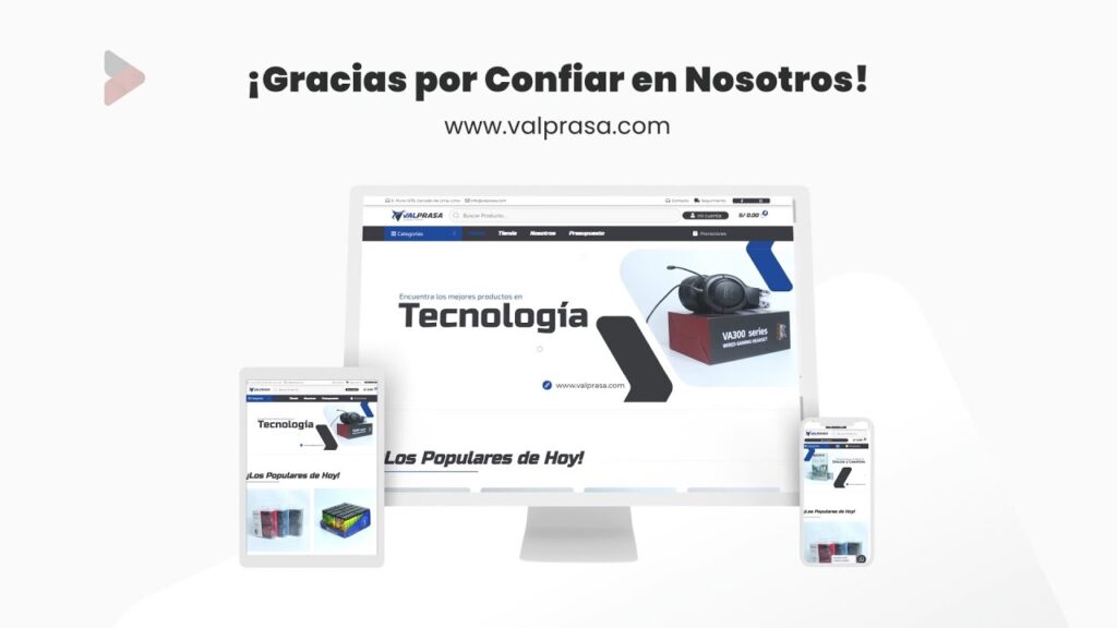 Sitio Web – Valprasa